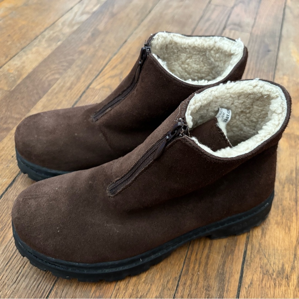 Brown Suede Women’s Warmbat Boots